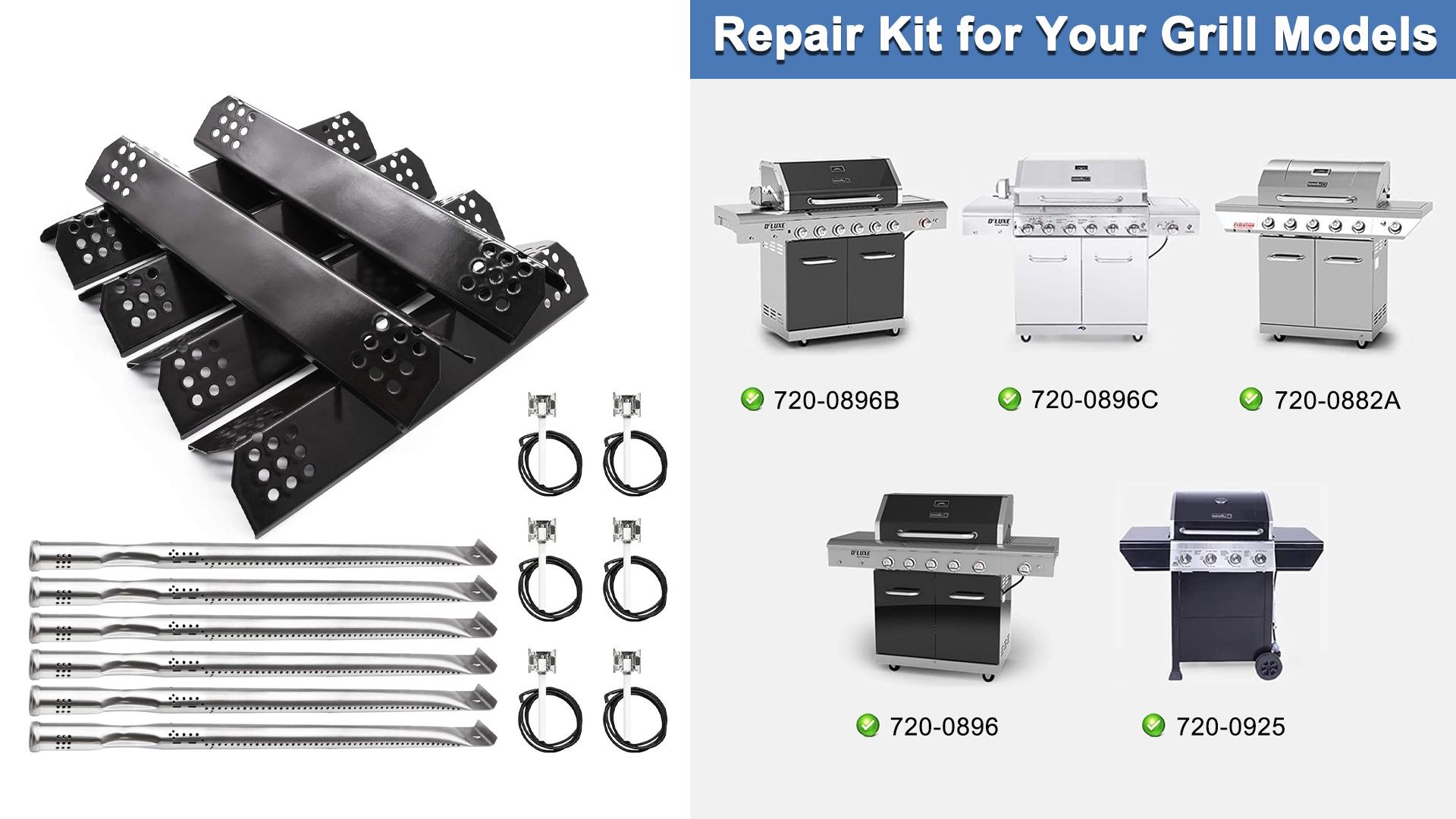 Amazon.com : Replacement Parts for Nexgrill 720-0896B 720-0896C